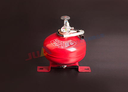 Car with ultra-fine dry powder fire extinguishing device (storage pressure type)